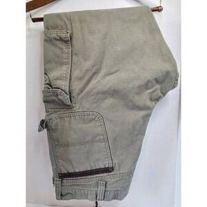 Wrangler RIGGS Workwear Men's Cargo Pants Olive Green Size 40x30 Cotton‎